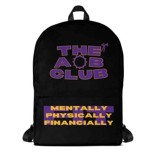 The AOB Club Backpack .: Black :.