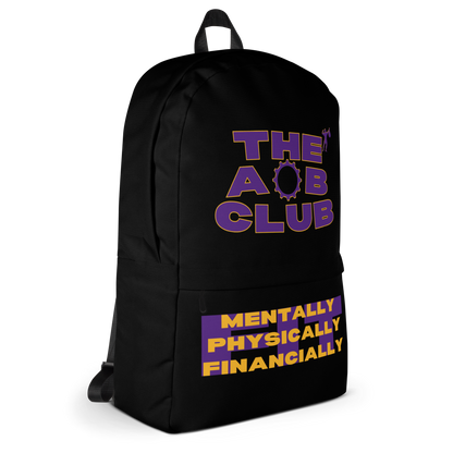 The AOB Club Backpack .: Black :.