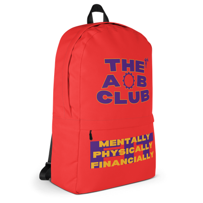 The AOB Club Backpack .: Red :.