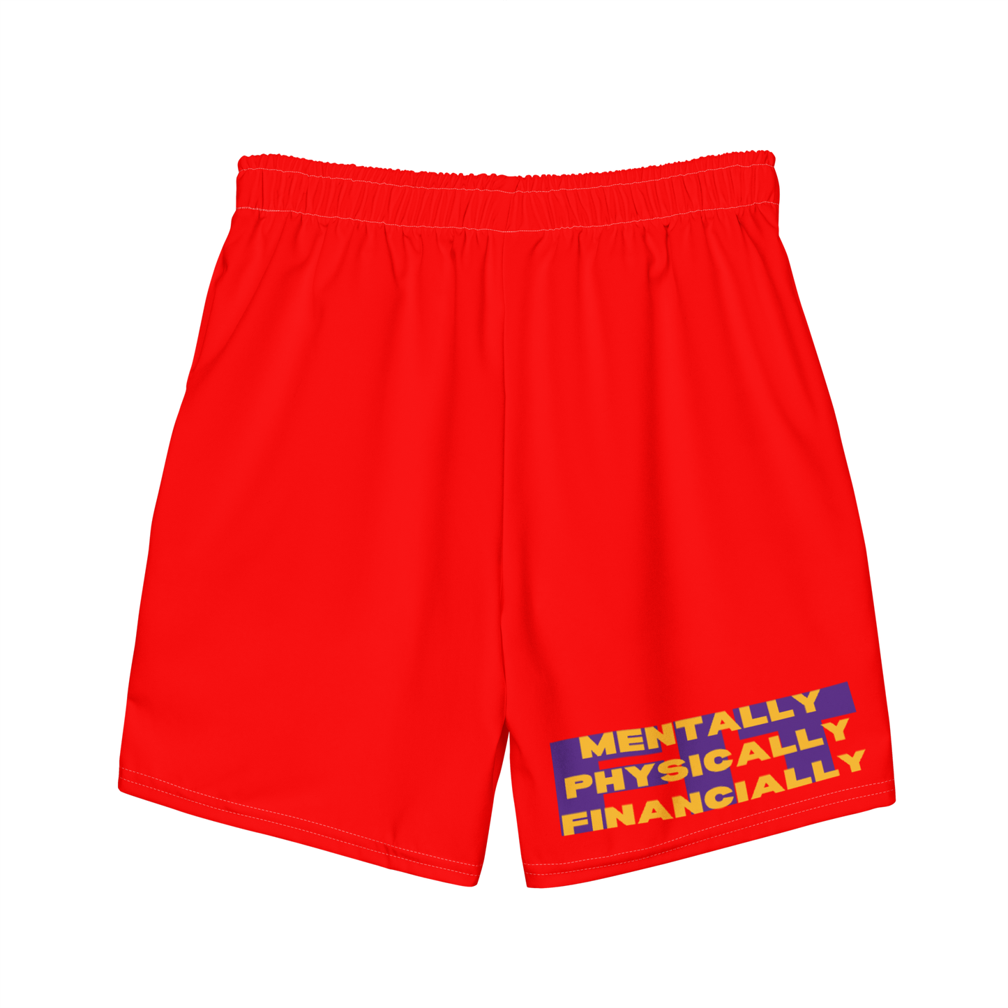 THE AOB CLUB Swim Trunks .: Red :.