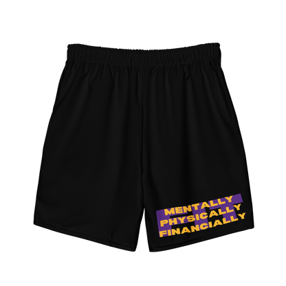 THE AOB CLUB Swim Trunks .: Black :.