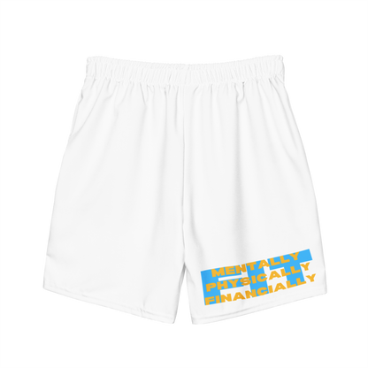 THE AOB CLUB Swim Trunks .: White :.