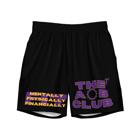 THE AOB CLUB Swim Trunks .: Black :.