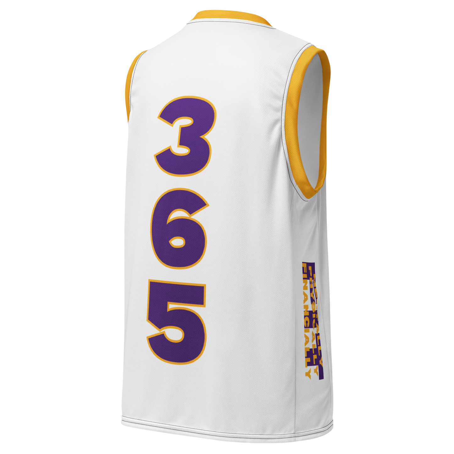 The AOB Club Basketball Jersey .: White :.