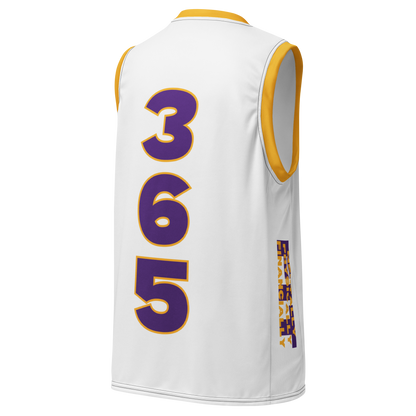 The AOB Club Basketball Jersey .: White :.