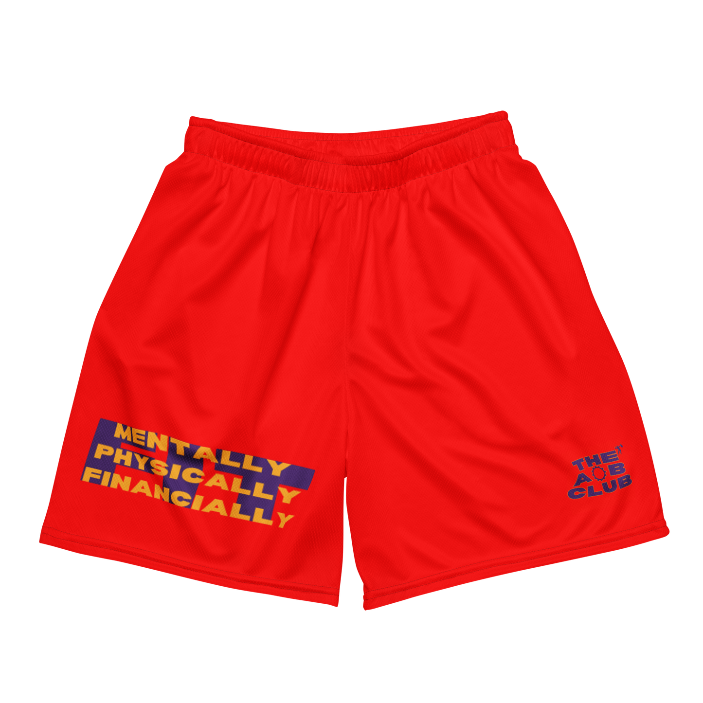 THE AOB CLUB Shorts .: Red :.