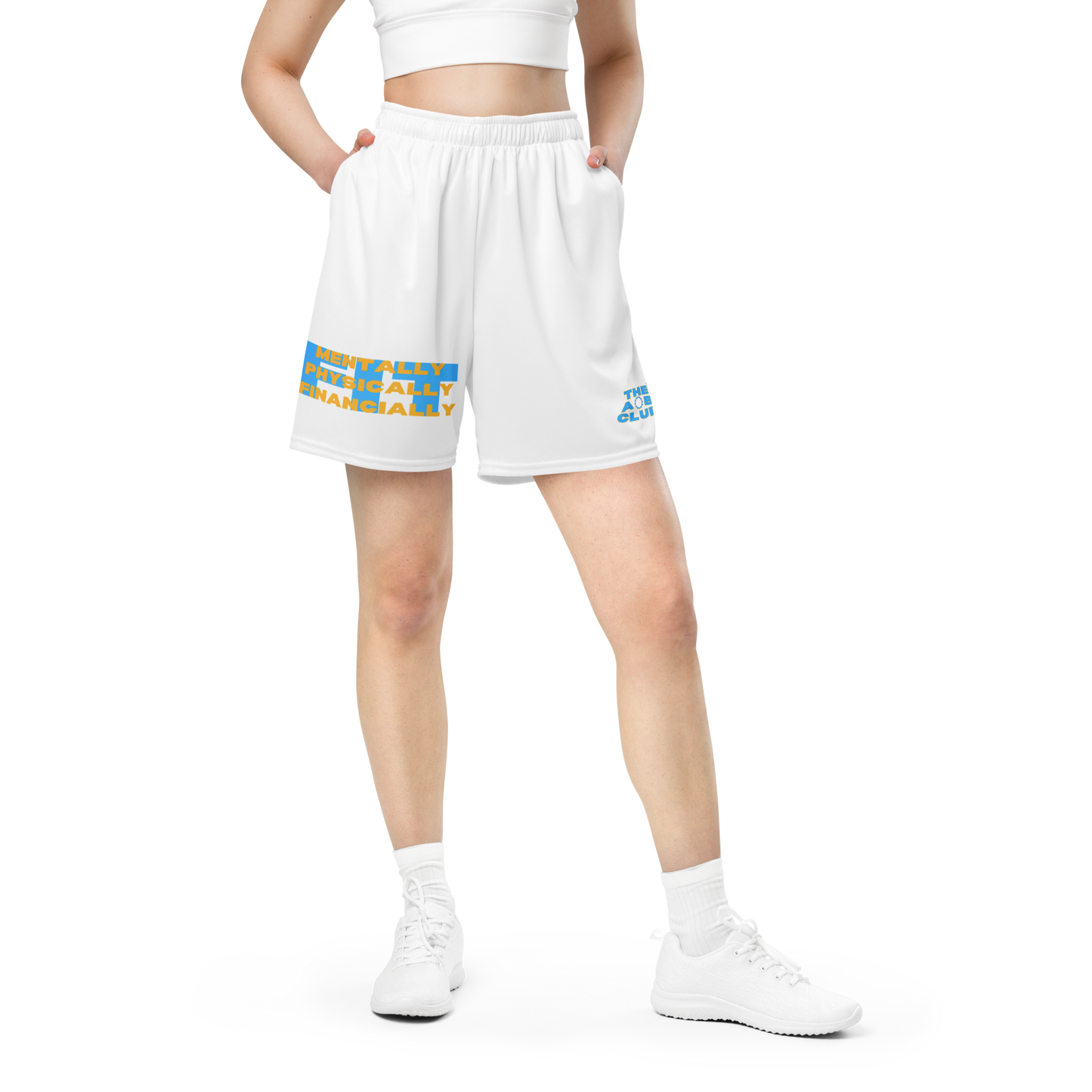 THE AOB CLUB Shorts .: White :.