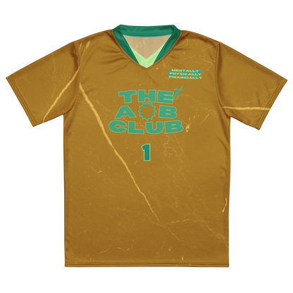 The AOB Club Soccer Jersey .: Gold :.