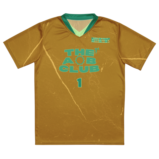 The AOB Club Soccer Jersey .: Gold :.