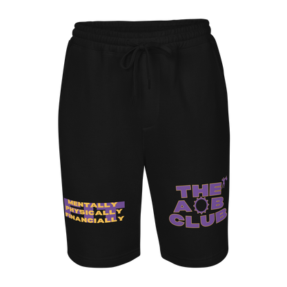 THE AOB CLUB Sweat Shorts .: Black :.