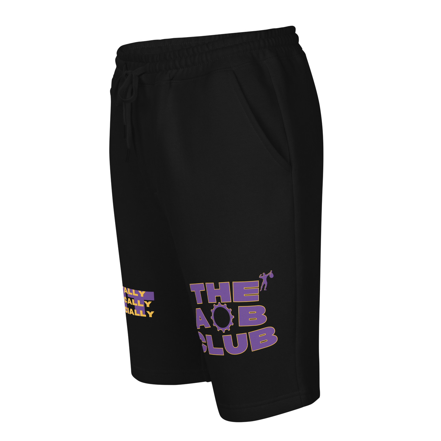 THE AOB CLUB Sweat Shorts .: Black :.