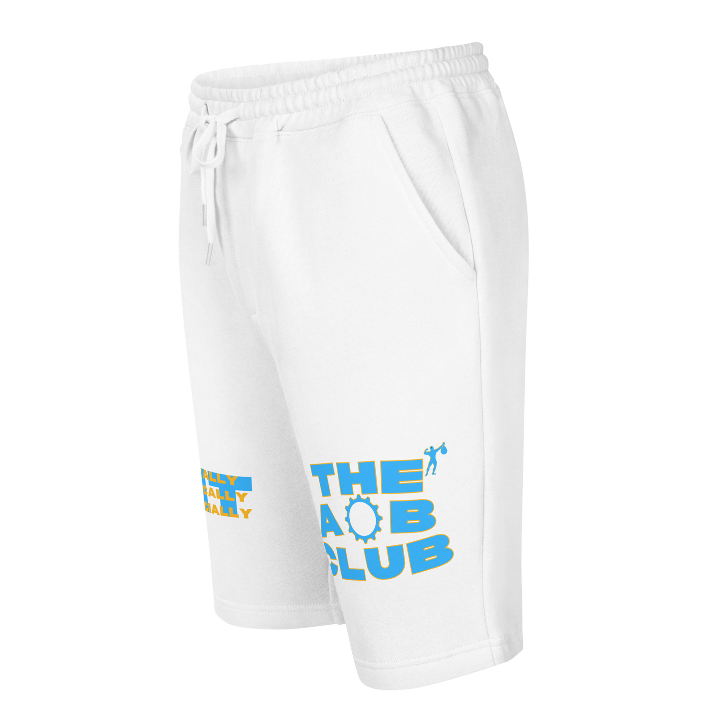 THE AOB CLUB Sweat Shorts .: White :.