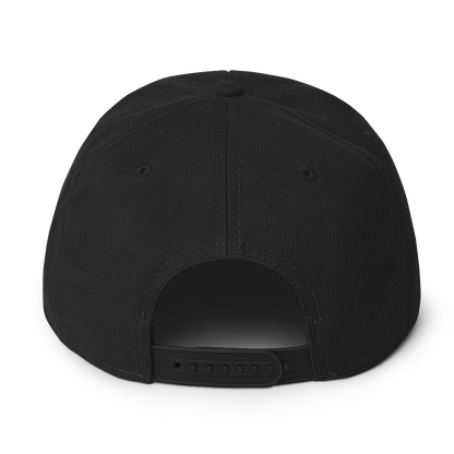 The AOB Club Snapback Hat .: Black :.