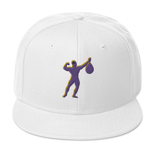 The AOB Club Snapback Hat .: White :.