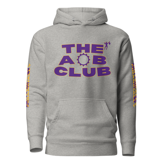 THE AOB CLUB Hooded Sweatshirt .:Carbon Grey:.