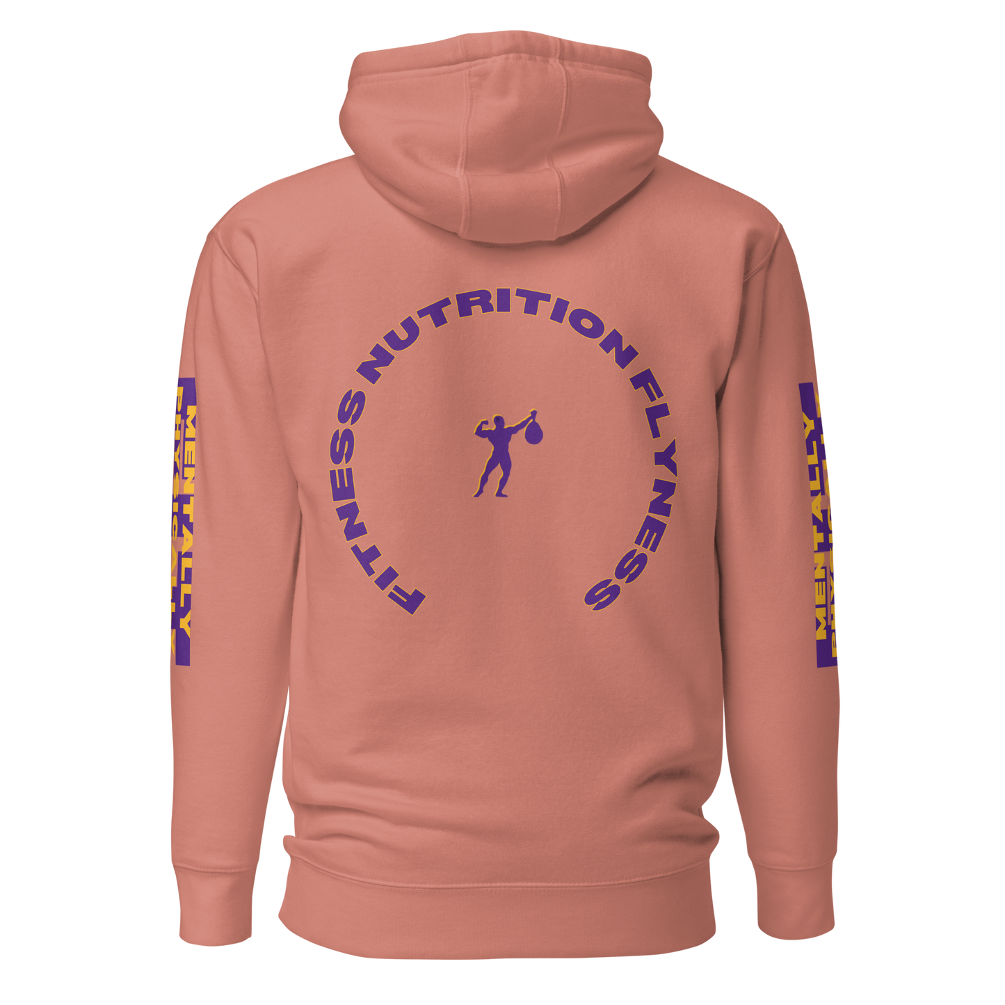 THE AOB CLUB Hooded Sweatshirt .:Dusty Rose:.